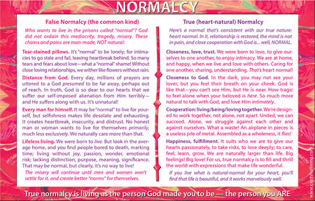 What is normal? True vs false normal